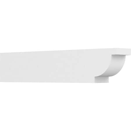 Ekena Millwork Standard Alpine Architectural Grade PVC Rafter Tail, 4"W X 6"H X 30"L RFTP04X06X30ALP